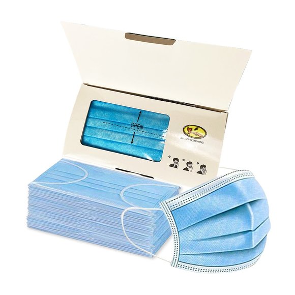 Disposable Protective Face Mask, 50 Per Box - Picture 7 of 7